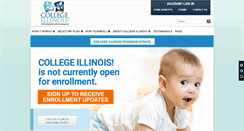 Desktop Screenshot of collegeillinois.org